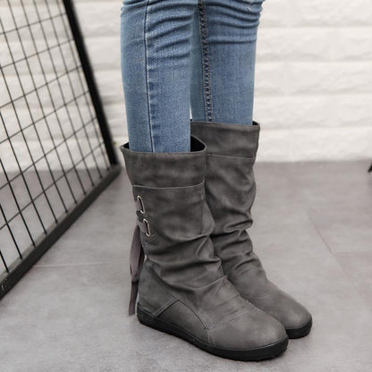 Chic Orthopedic Boots with Unique Design