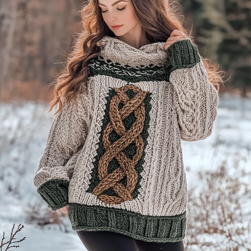 Gracefully Designed Sweater