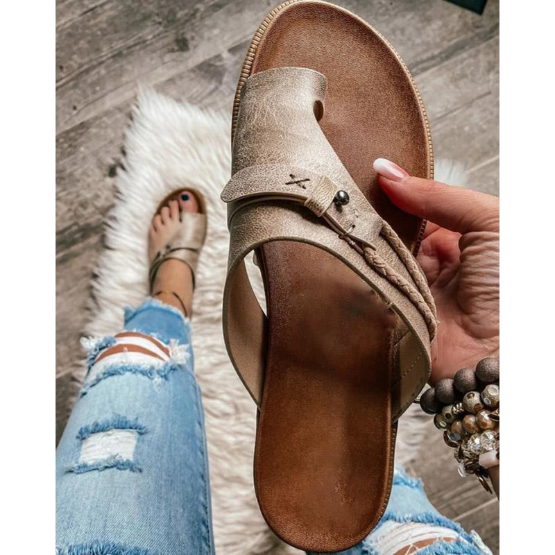 Classic Orthopedic Sandals with Timeless Style