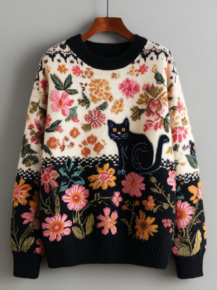 Gracefully Designed Sweater