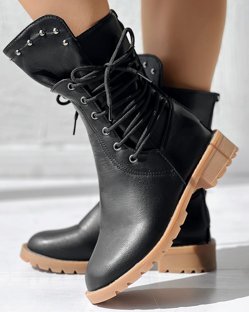 Vintage Inspired Orthopedic Boots