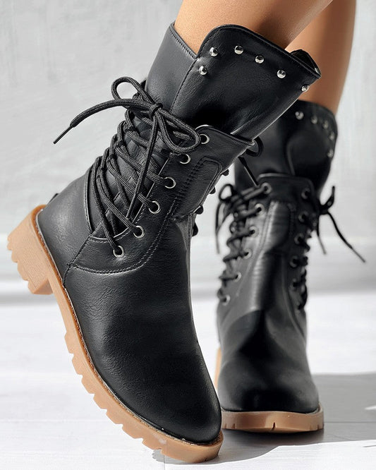 Vintage Inspired Orthopedic Boots