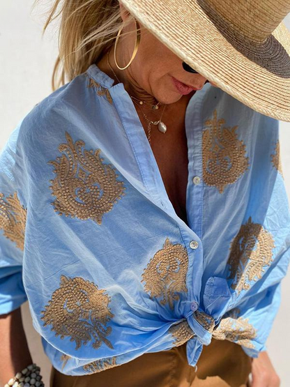 Timeless Vintage Style Blouse
