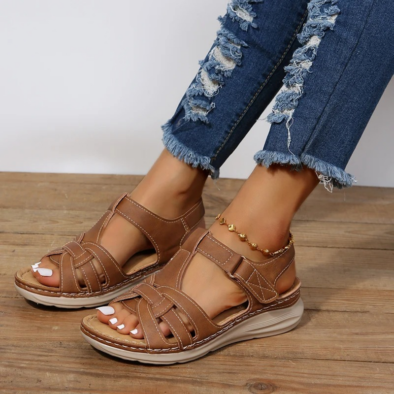 Vintage Inspired Orthopedic Sandals