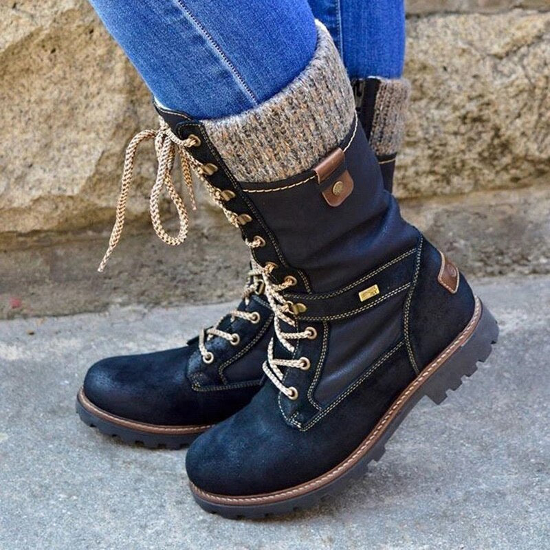 Chic Orthopedic Boots with Unique Design