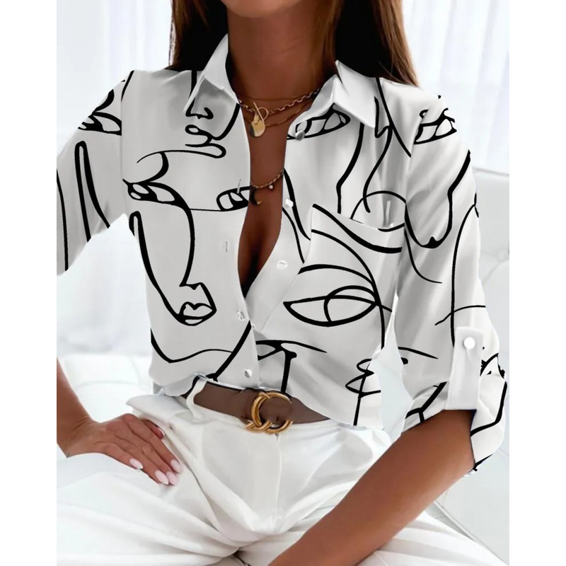 Timeless Vintage Style Blouse
