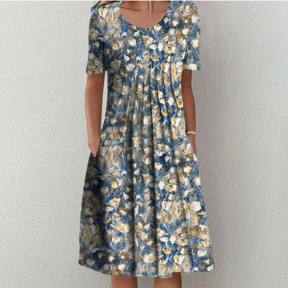 Light blue floral