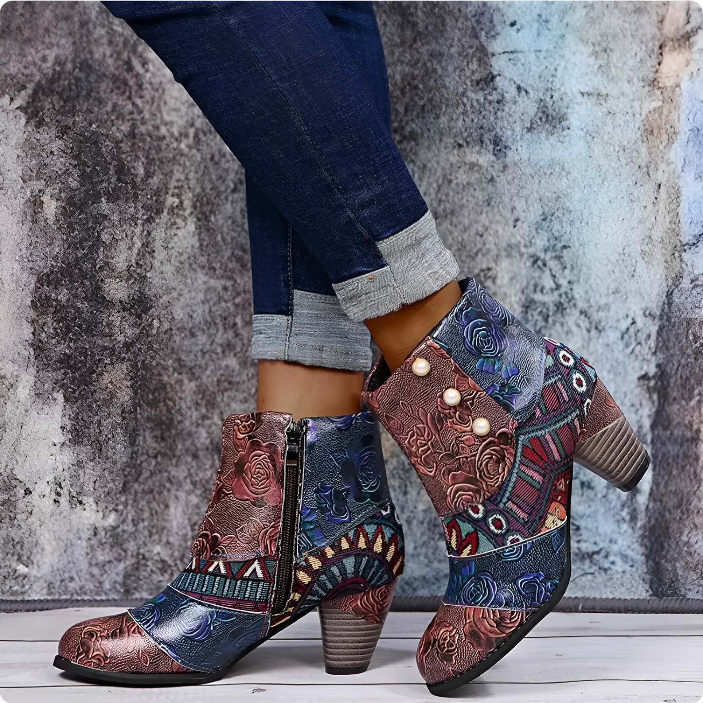 Chic Orthopedic Boots with Unique Design