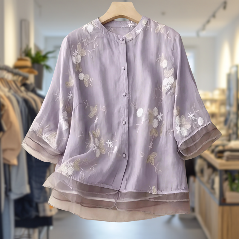 Timeless Vintage Style Blouse