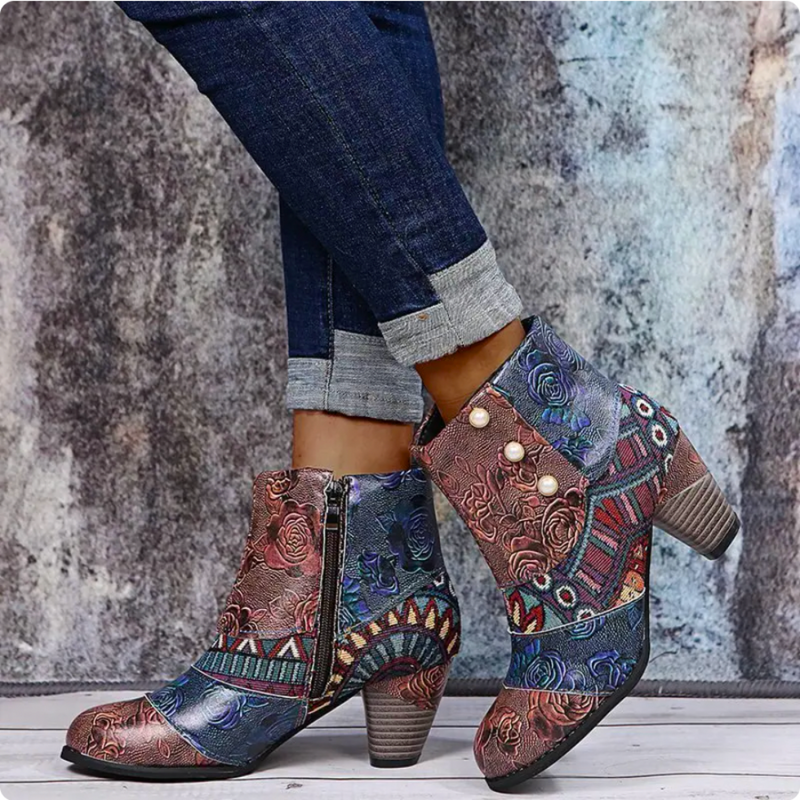 Chic Orthopedic Boots with Unique Design
