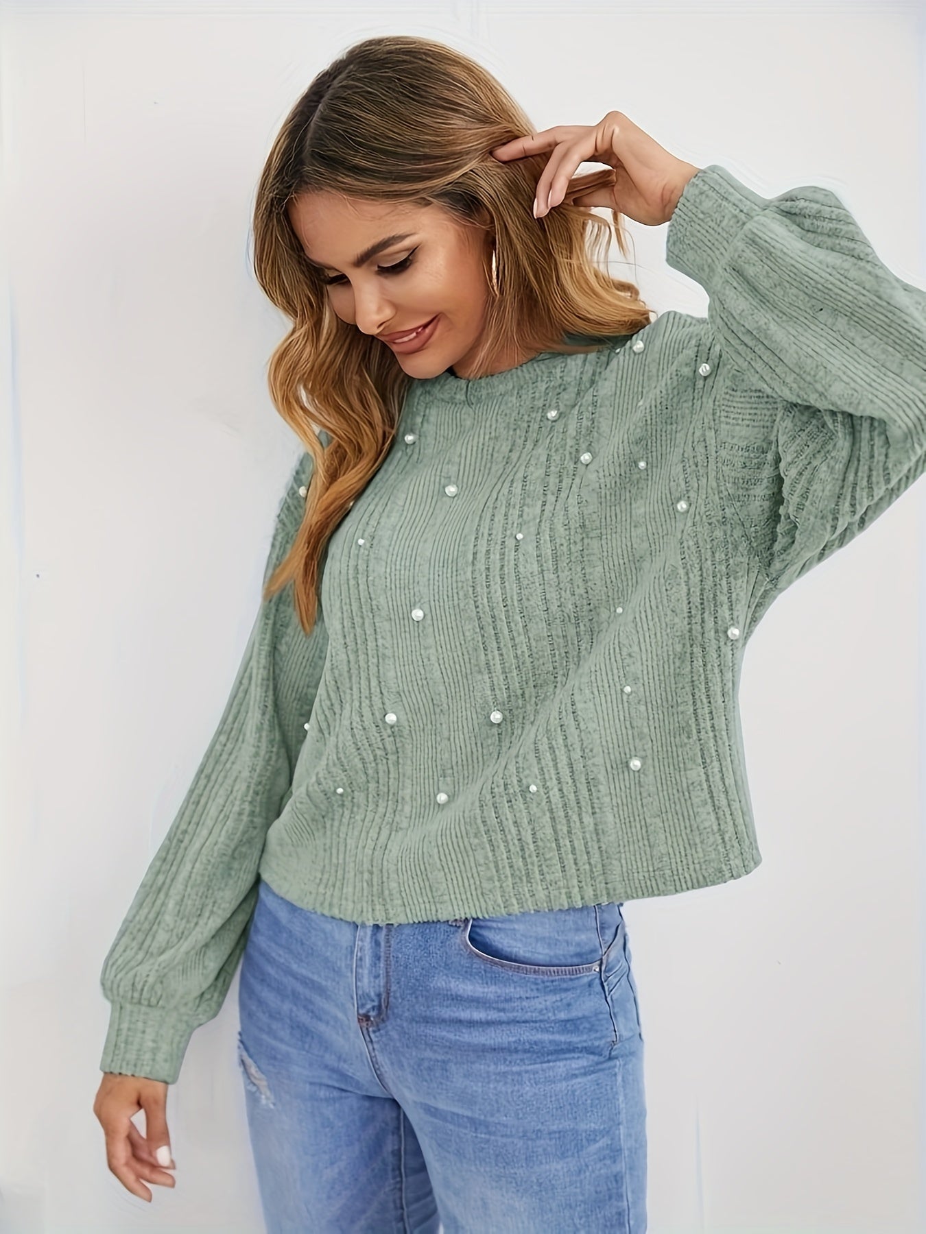 Gracefully Designed Sweater