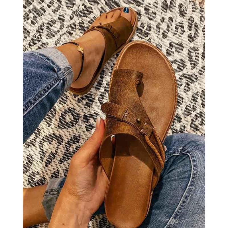 Classic Orthopedic Sandals with Timeless Style