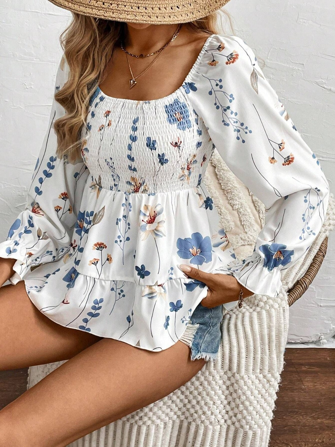 Gracefully Designed Blouse