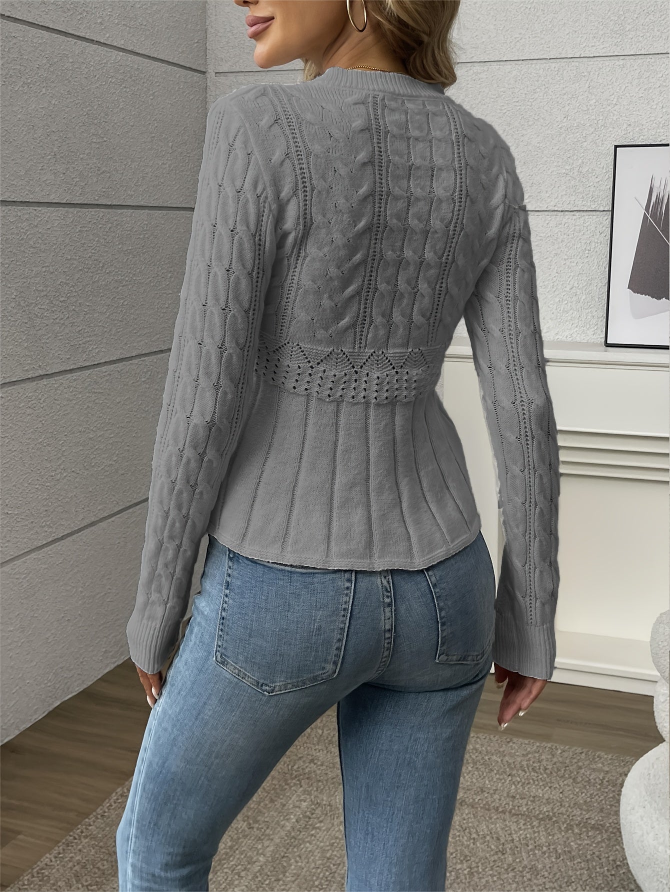 Gracefully Designed Sweater