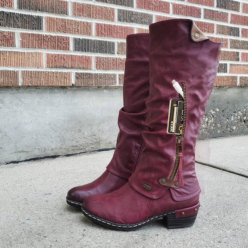 Vintage Inspired Orthopedic Boots