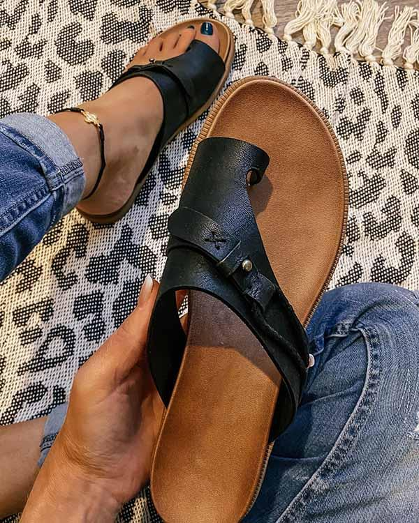 Vintage Inspired Orthopedic Sandals