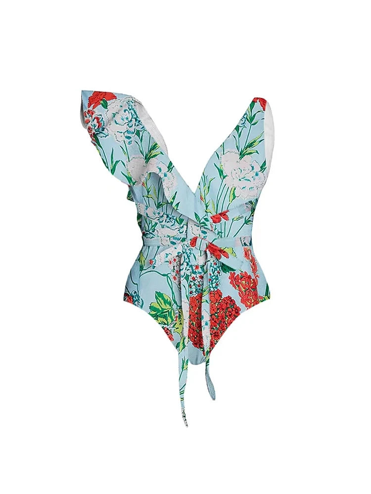 Ruffle Swimsuit