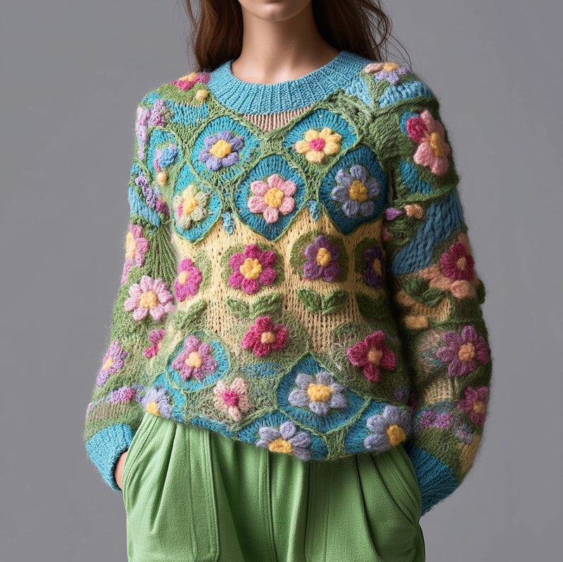 Gracefully Designed Sweater