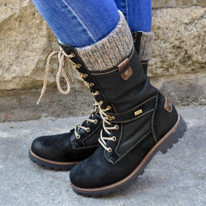 Chic Orthopedic Boots with Unique Design