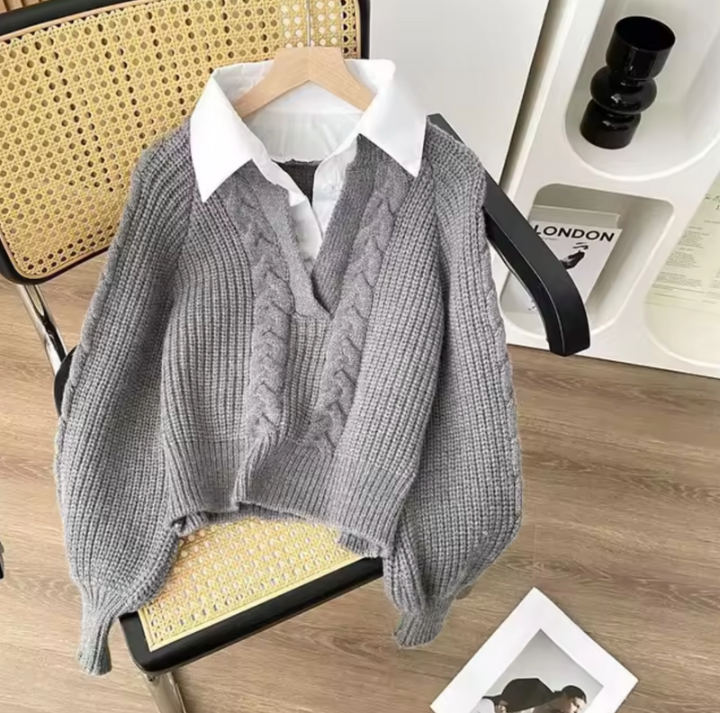 Gracefully Designed Sweater