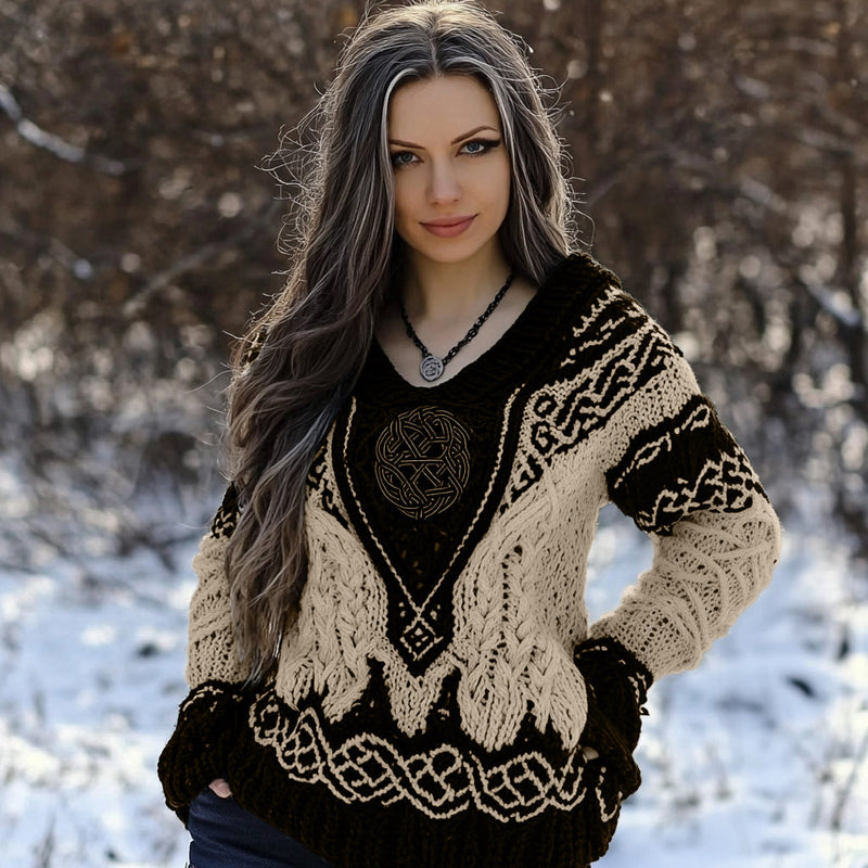 Gracefully Designed Sweater