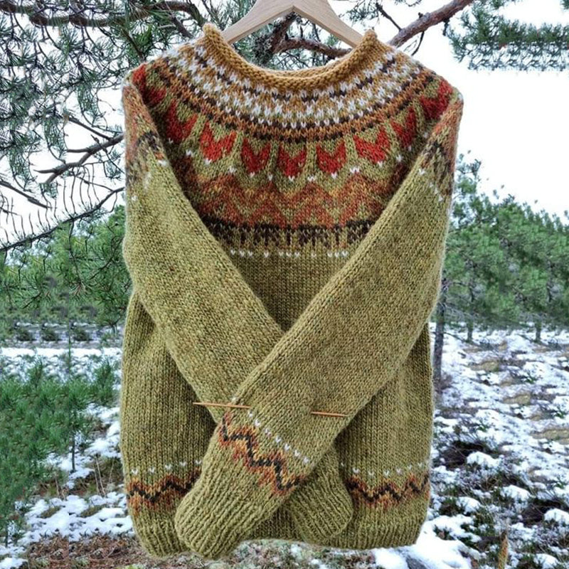 Gracefully Designed Sweater