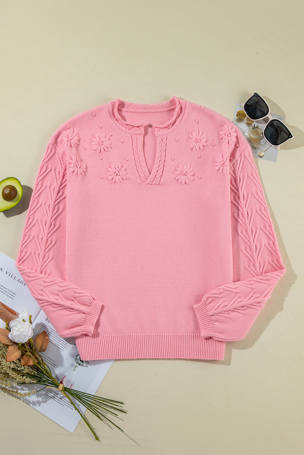 Gracefully Designed Sweater