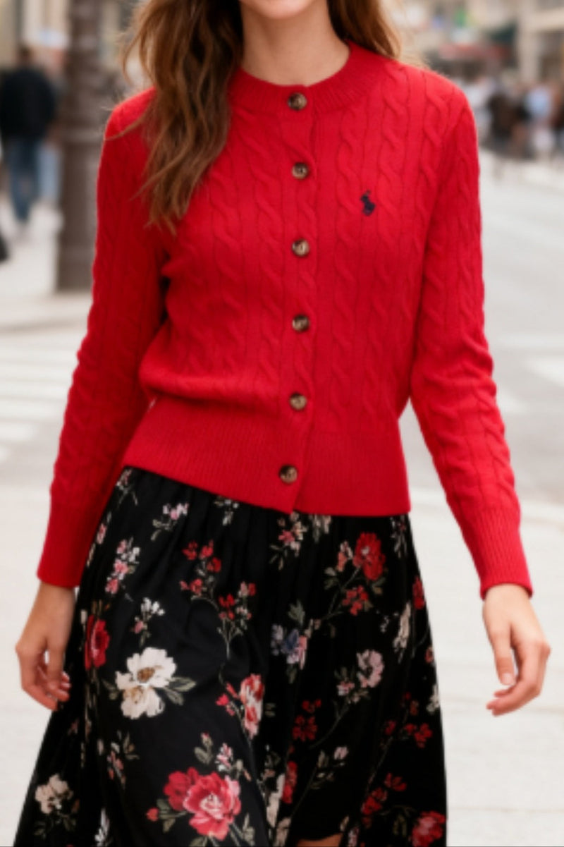 Timeless Vintage Style Cardigan