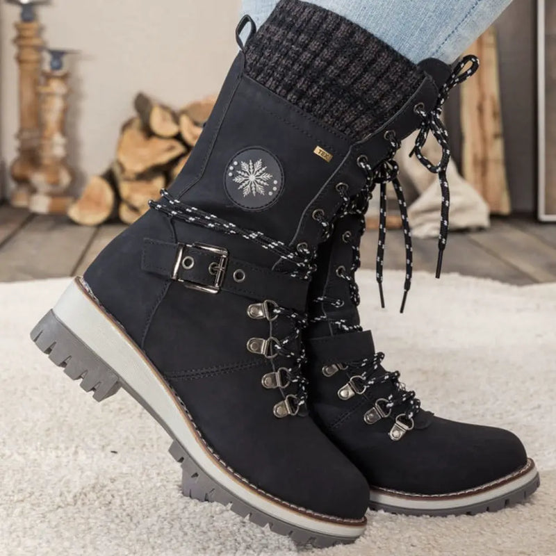 Classic Orthopedic Boots with Timeless Style