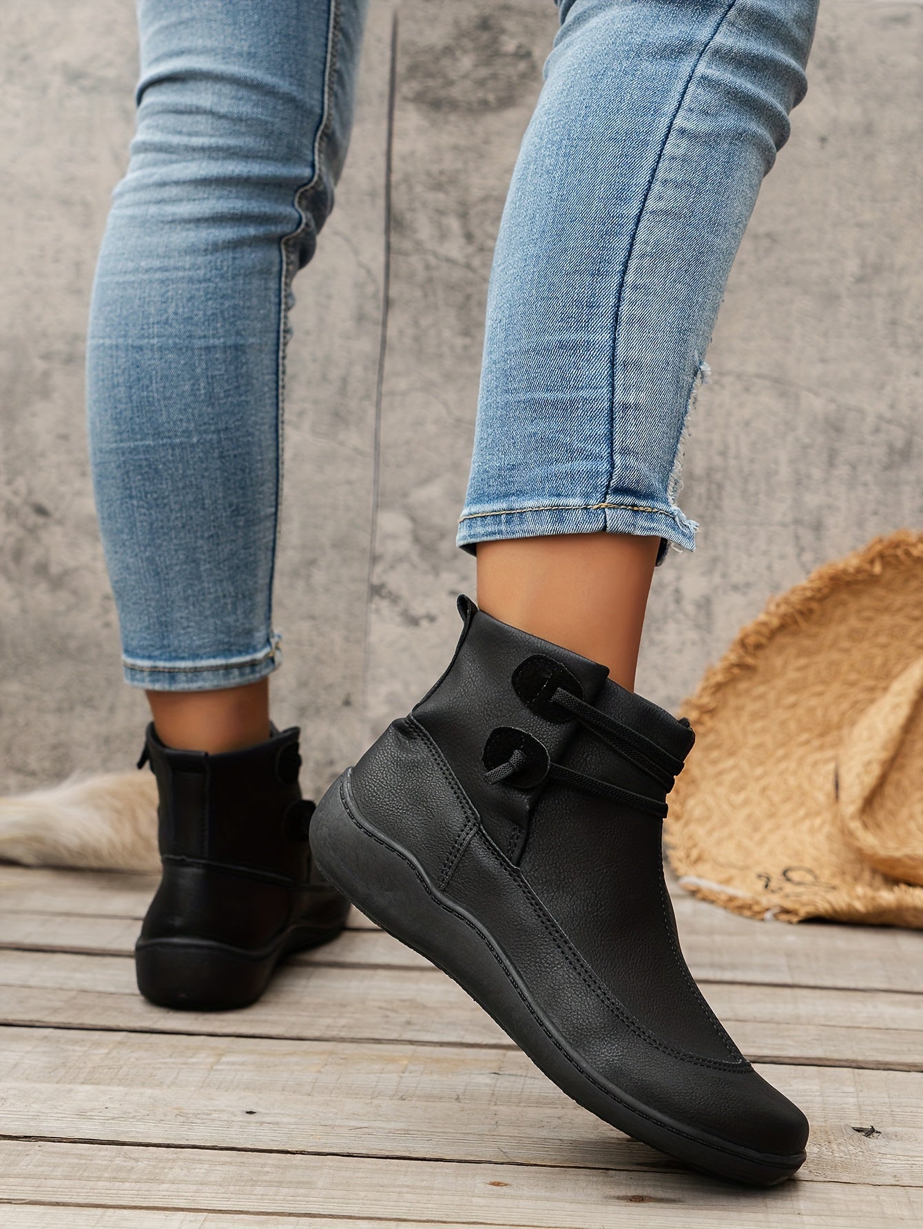 Vintage Inspired Orthopedic Boots