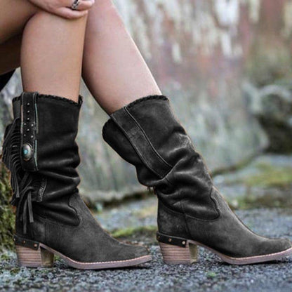 Chic Orthopedic Boots with Unique Design