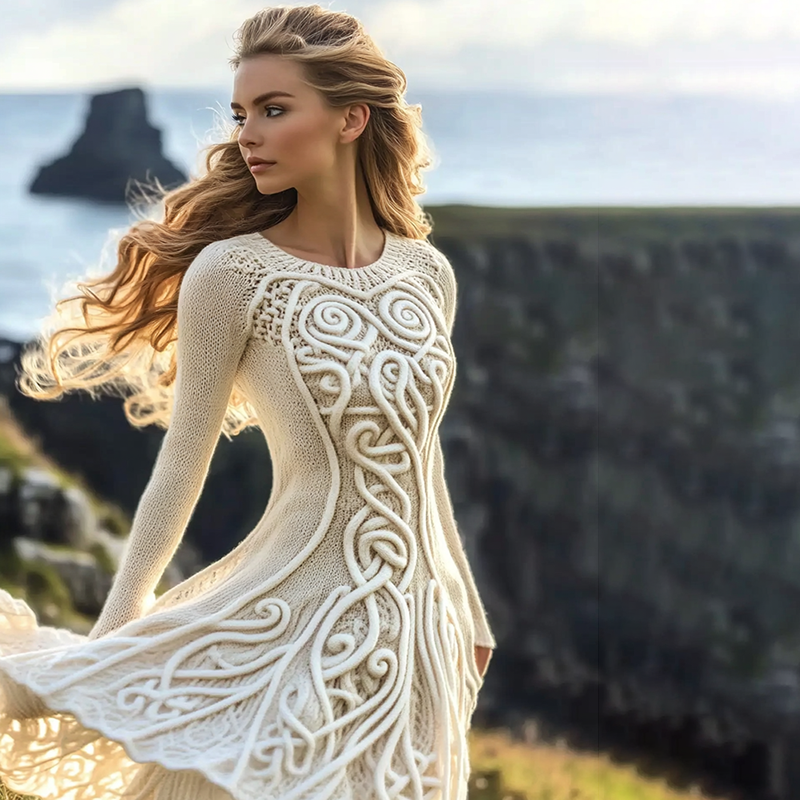 Gracefully Designed Sweater