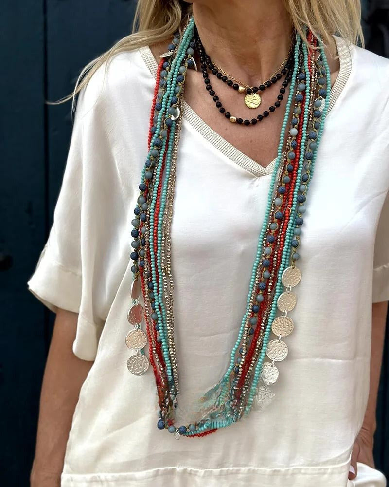 Timeless Vintage Style Blouse