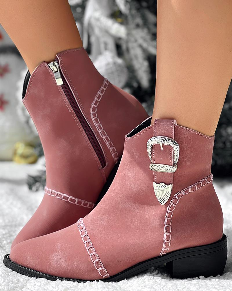 Vintage Inspired Orthopedic Boots