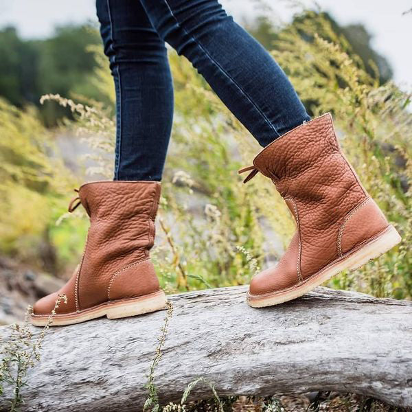 Classic Orthopedic Boots with Timeless Style