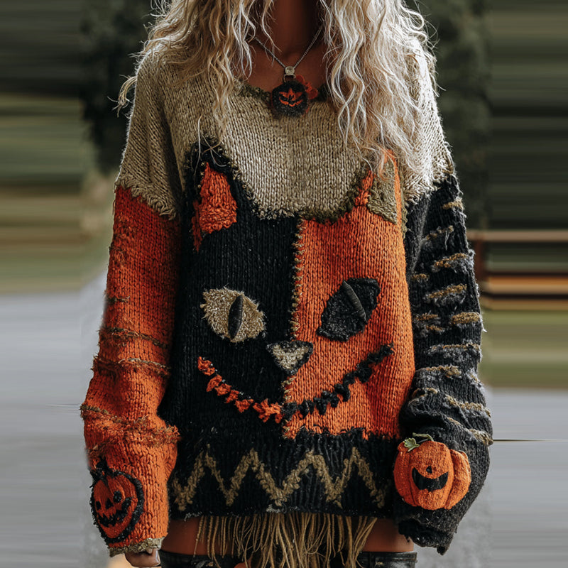 Gracefully Designed Sweater