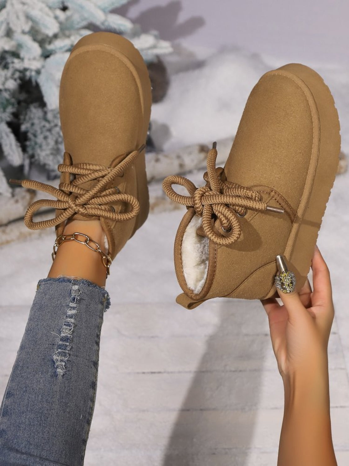 Vintage Inspired Orthopedic Boots