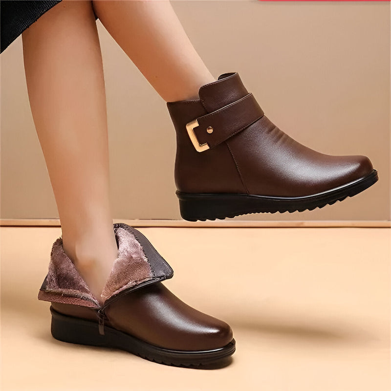 Chic Orthopedic Boots with Unique Design