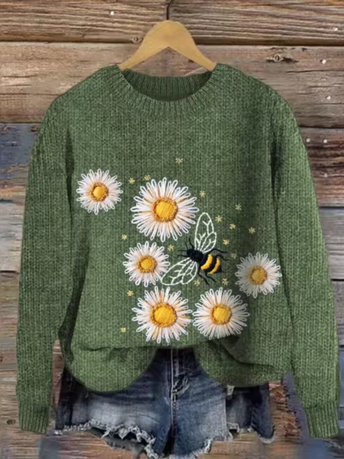 Green flower