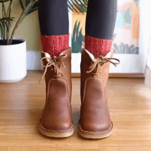 Classic Orthopedic Boots with Timeless Style