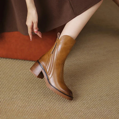 Classic Orthopedic Boots with Timeless Style