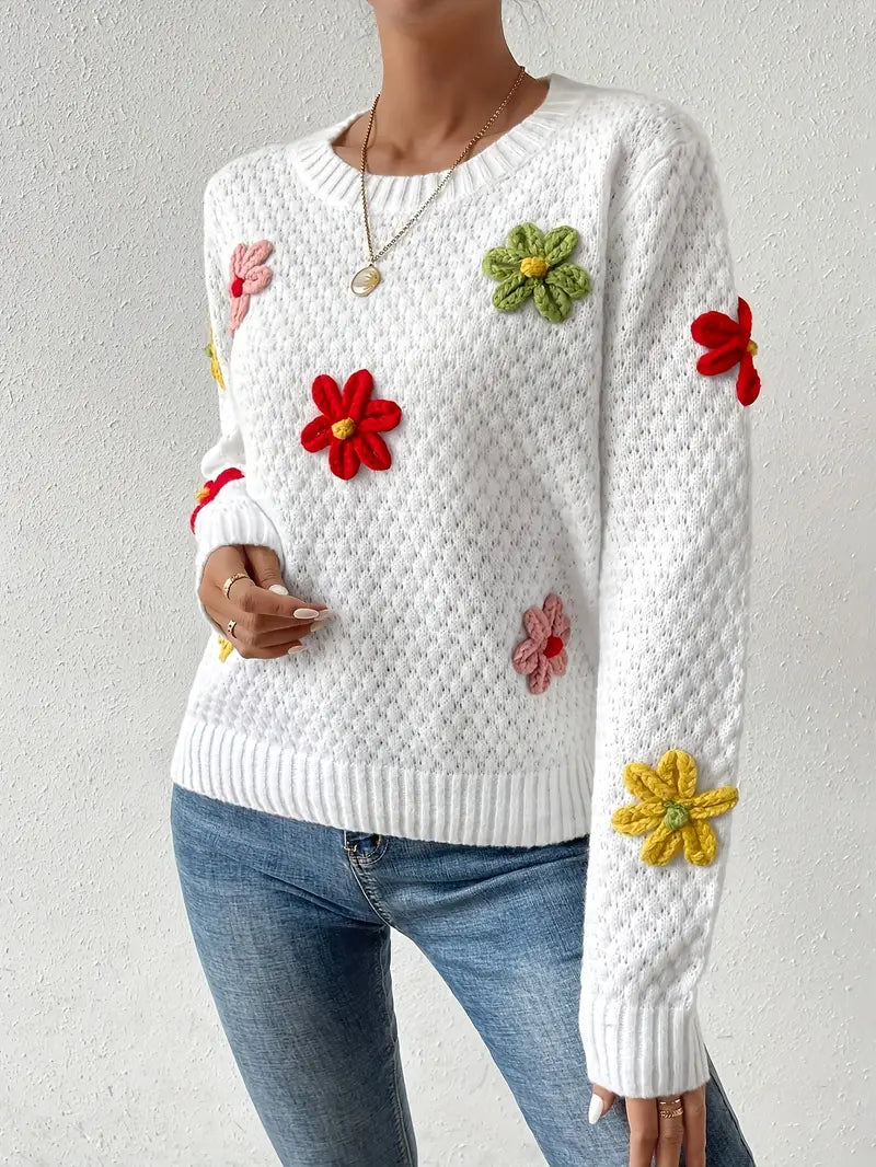 Gracefully Designed Sweater
