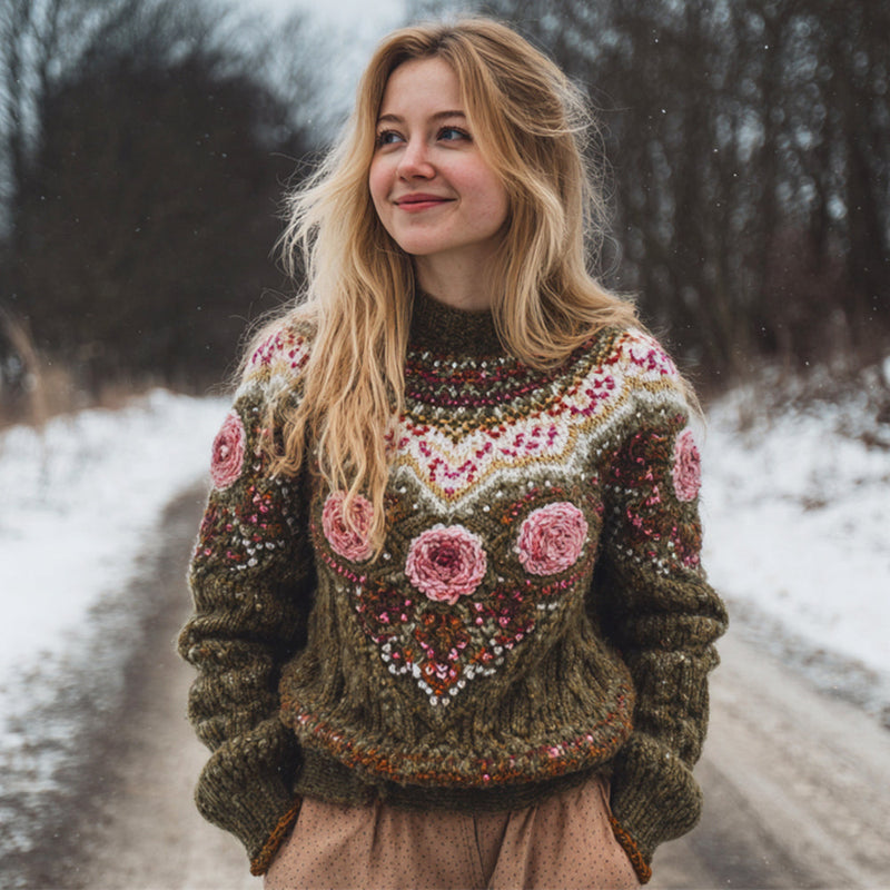 Vintage Inspired Sweater