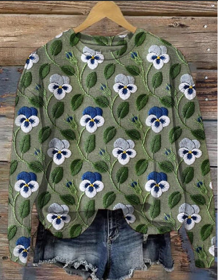 Gracefully Designed Sweater