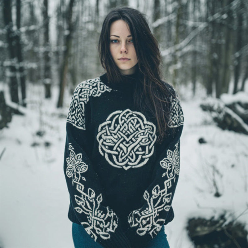 Gracefully Designed Sweater