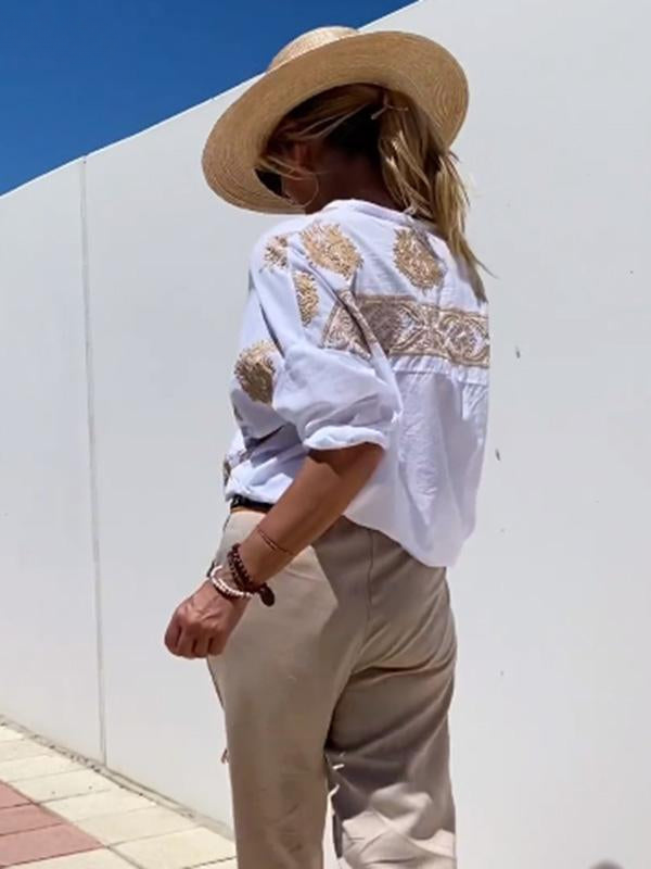 Timeless Vintage Style Blouse