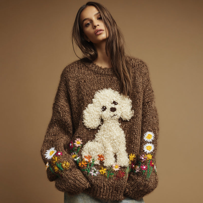 Gracefully Designed Sweater