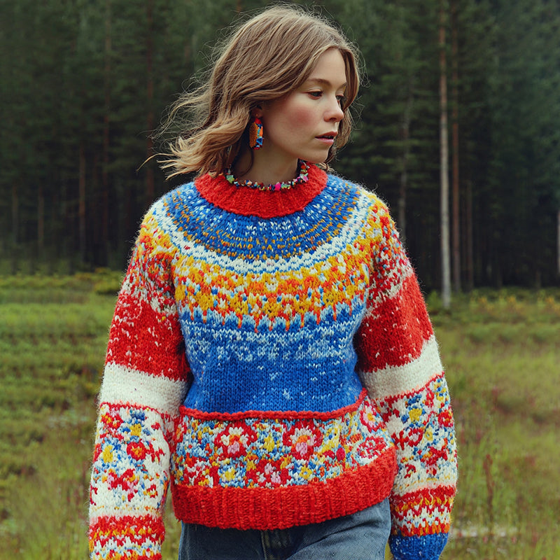 Gracefully Designed Sweater