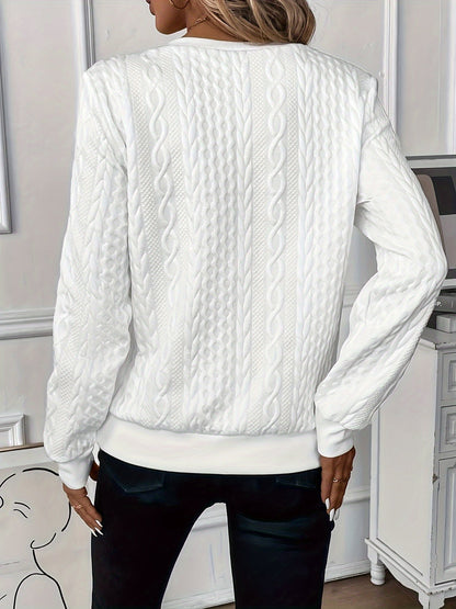 Gracefully Designed Sweater