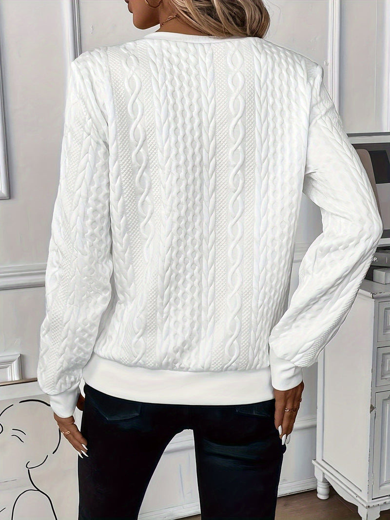 Gracefully Designed Sweater
